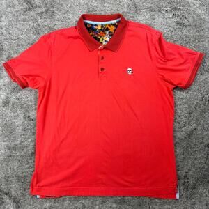 Robert Graham Polo Men's 2XL Red